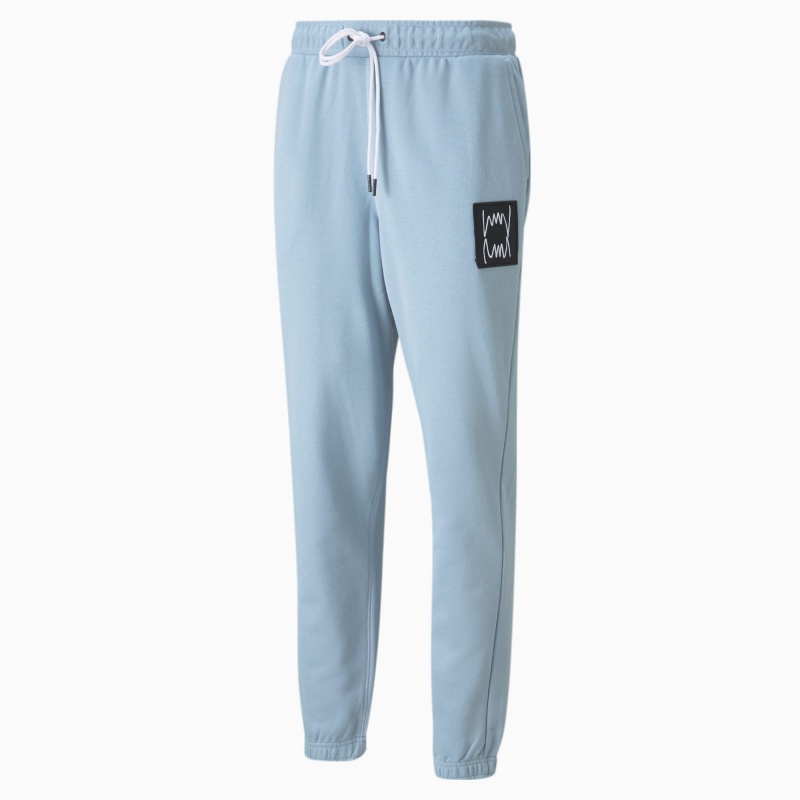 Pantalon Puma Pivot Basketball Azules | 72498DZPL