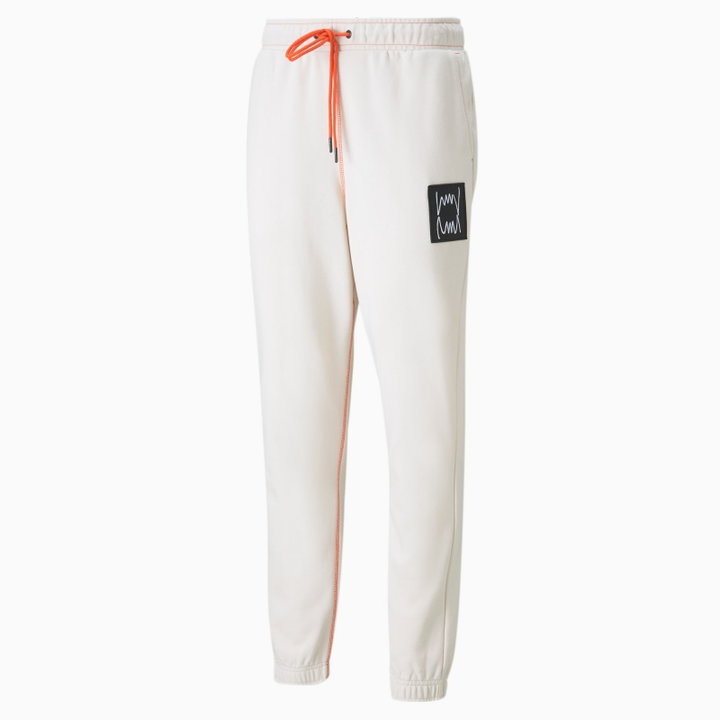Pantalon Puma Pivot Basketball Blancos | 07689PRTQ