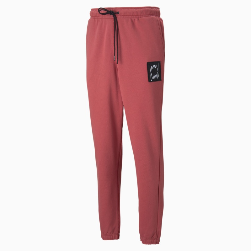 Pantalon Puma Pivot Basketball Mauvewood | 39621WCUS
