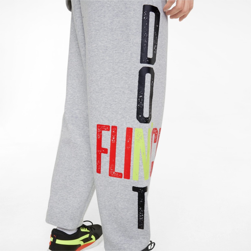 Pantalon Puma Playbook Basketball Azules | 26571DWMB
