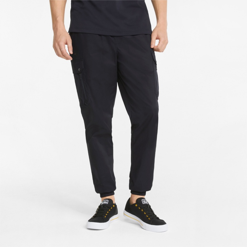 Pantalon Puma Porsche Design Cargo Negros | 89064OMJL