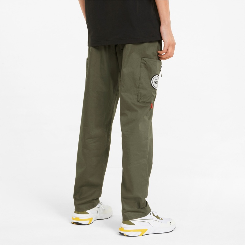 Pantalon Puma Porsche Legacy Statement Verdes Oscuro | 42185XZFS