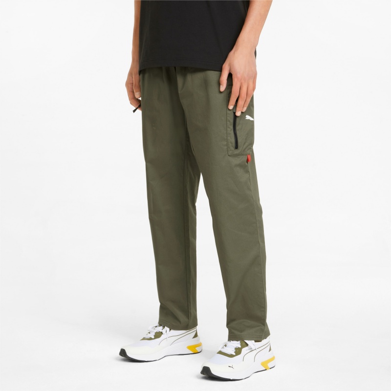 Pantalon Puma Porsche Legacy Statement Verdes Oscuro | 42185XZFS