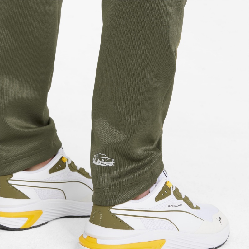 Pantalon Puma Porsche Legacy T7 Pista Verdes Oscuro | 50682ULPH