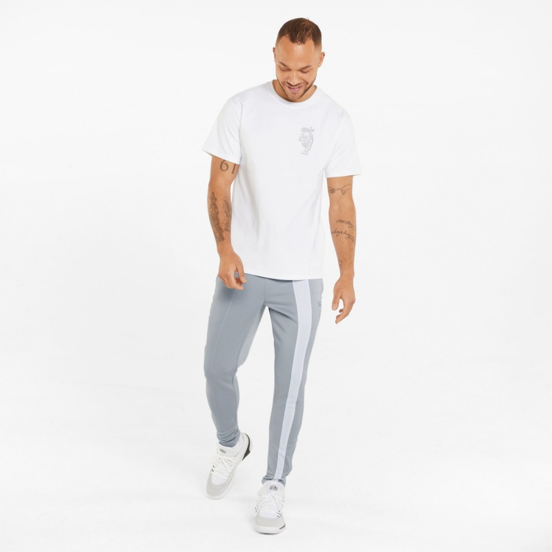 Pantalon Puma Ralph Sampson Basketball Harbor Mist | 03748OXKD