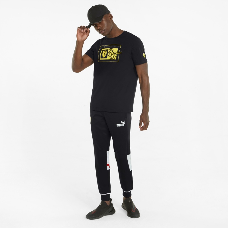 Pantalon Puma Scuderia Ferrari Race SDS Pista Negros | 57436FQOY