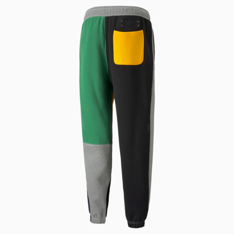 Pantalon Puma Signature Basketball Medium Gray Heather | 83569RKDN