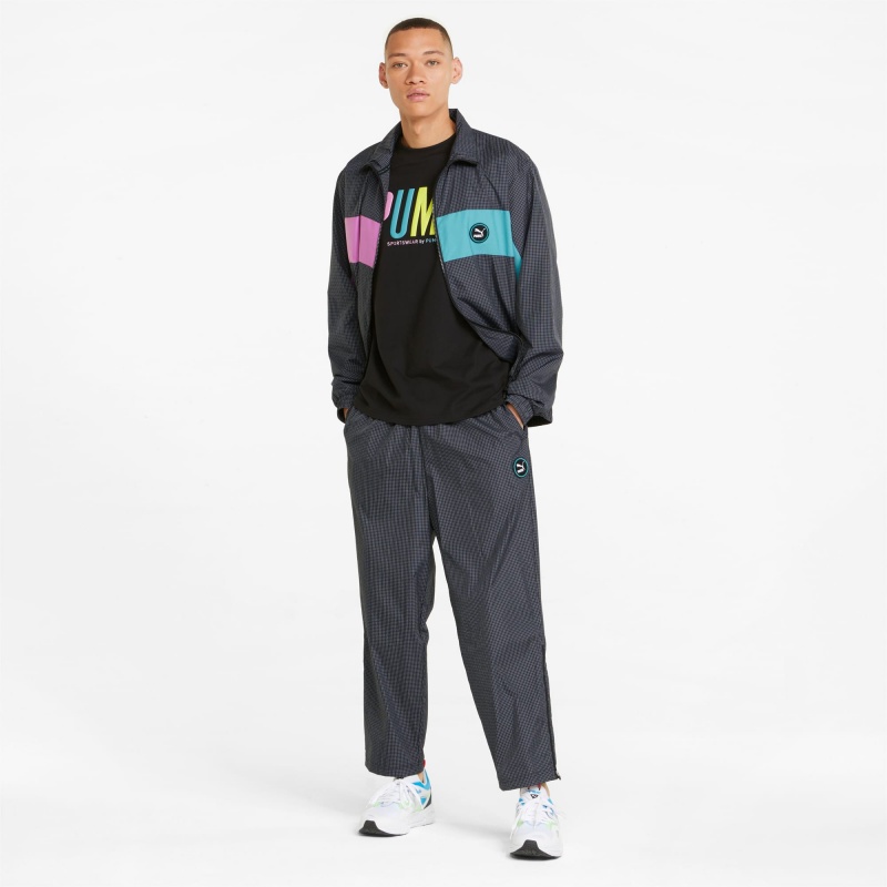 Pantalon Puma Sportswear by PUMA Woven Negros | 34867BASV
