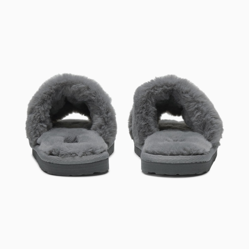 Pantuflas Puma Fluff Little Blancos | 01524KBAS