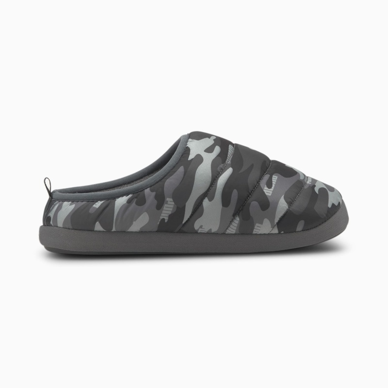 Pantuflas Puma Scuff Camo Negros | 30976YBVR