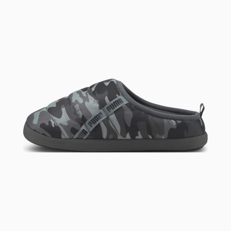 Pantuflas Puma Scuff Camo Negros | 30976YBVR