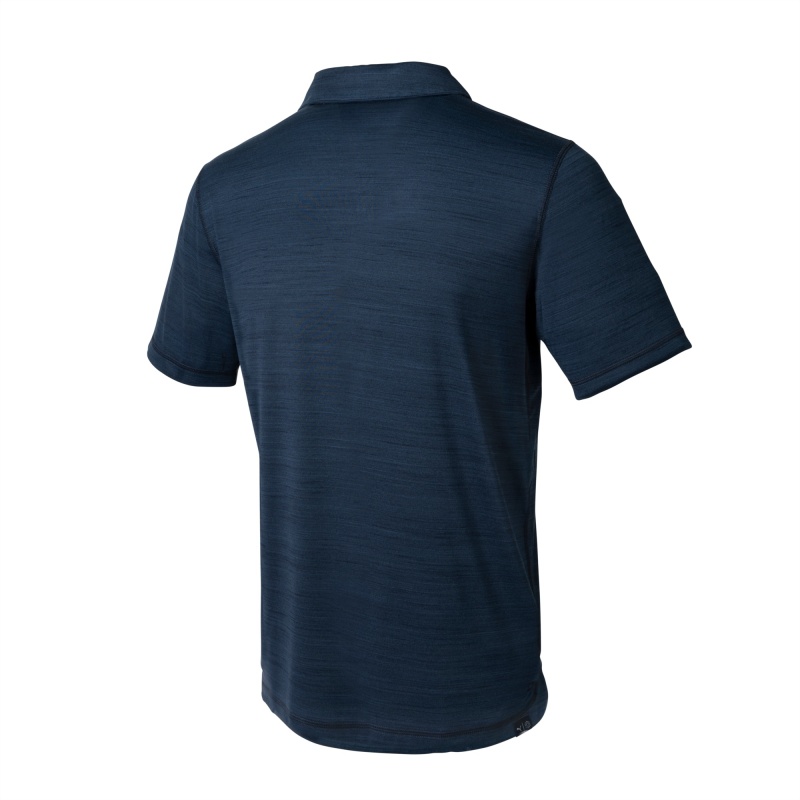 Polo Puma CLOUDSPUN GRYLBL Golf Polo Azul Marino | 82179HLQT