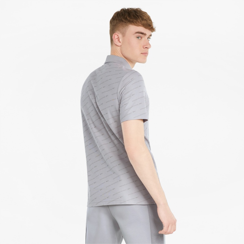 Polo Puma Mercedes F1 Printed Plateados | 83950IFCR
