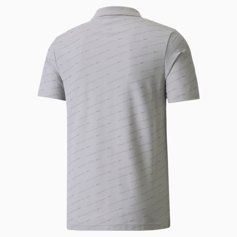 Polo Puma Mercedes F1 Printed Plateados | 83950IFCR
