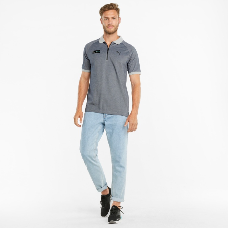 Polo Puma Mercedes F1 Two-Tone Plateados | 65927GPAF