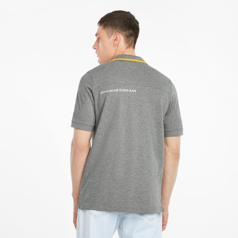 Polo Puma Scuderia Ferrari Race Medium Gray Heather | 13945PVRA