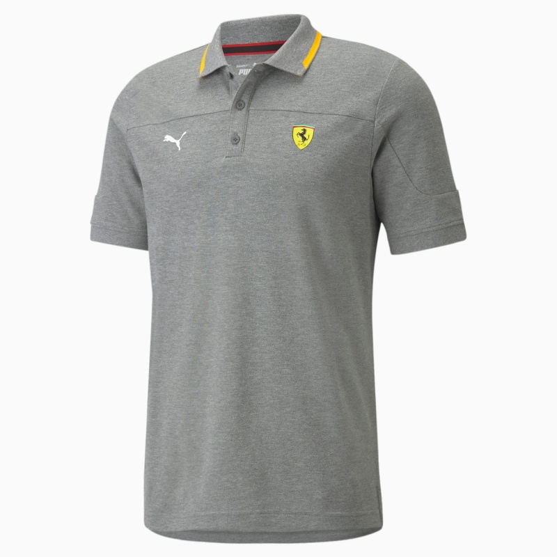 Polo Puma Scuderia Ferrari Race Medium Gray Heather | 13945PVRA