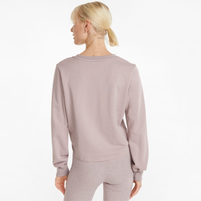 Pullover Puma Exhale Relaxed Entrenamiento Quail | 48359MFTG