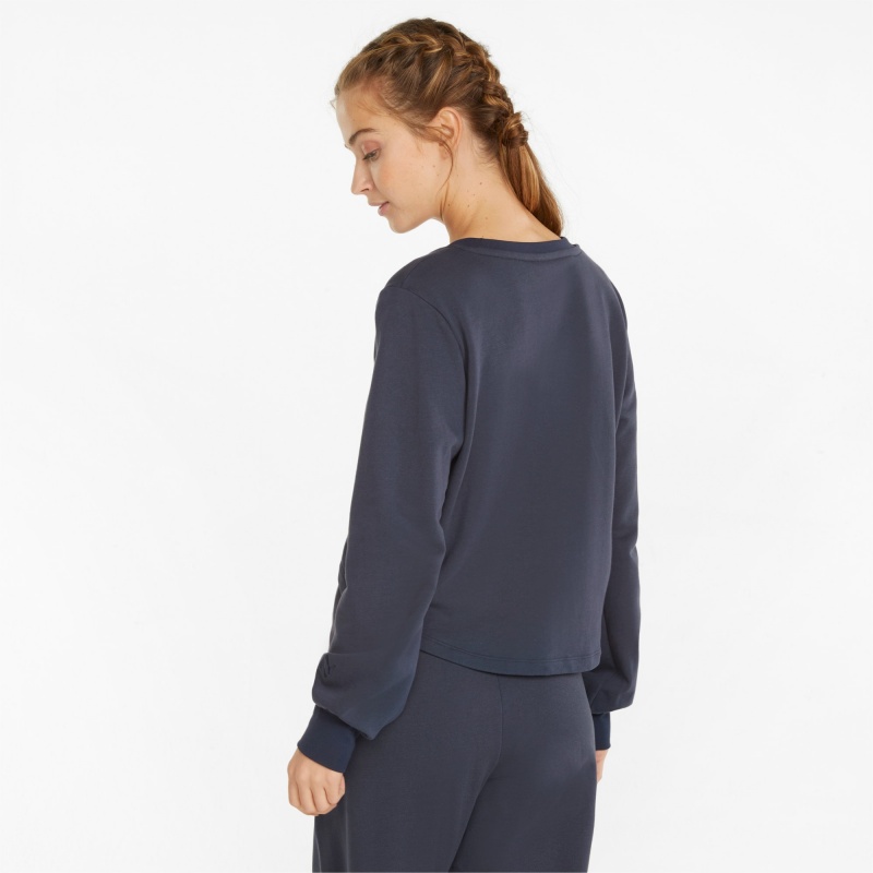 Pullover Puma Exhale Relaxed Entrenamiento Parisian Night | 80649YQCM