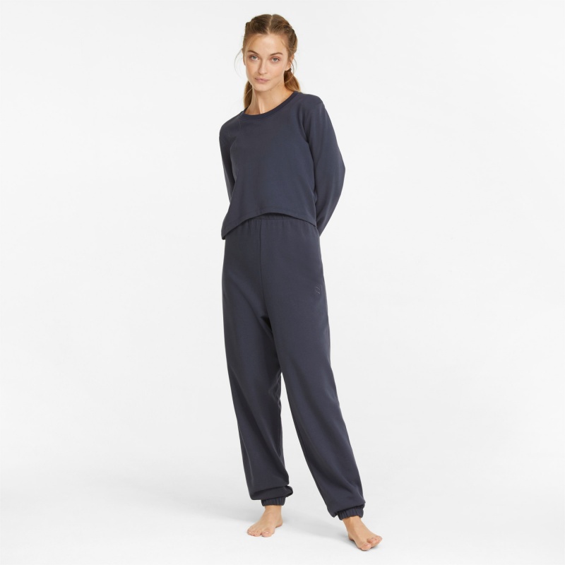 Pullover Puma Exhale Relaxed Entrenamiento Parisian Night | 80649YQCM