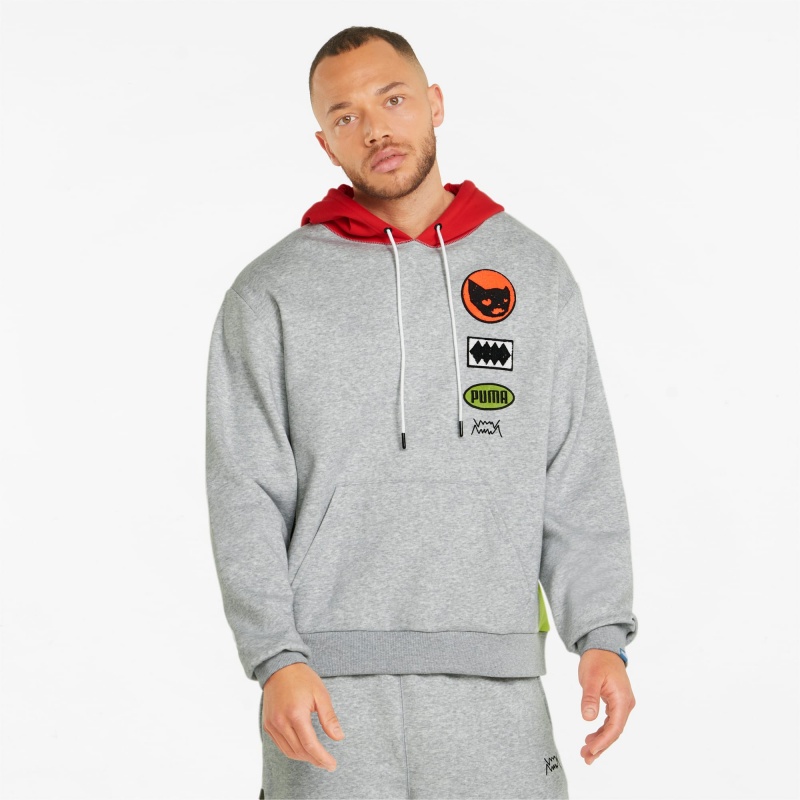 Pullover Puma Playbook Basketball Azules | 42573ZQSA