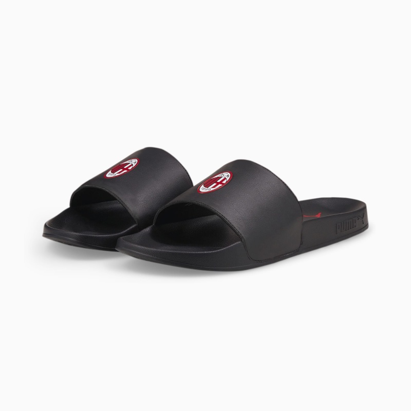 Sandalias Puma AC Milan Leadcat 2.0 Negros Rojos | 06197CKSY