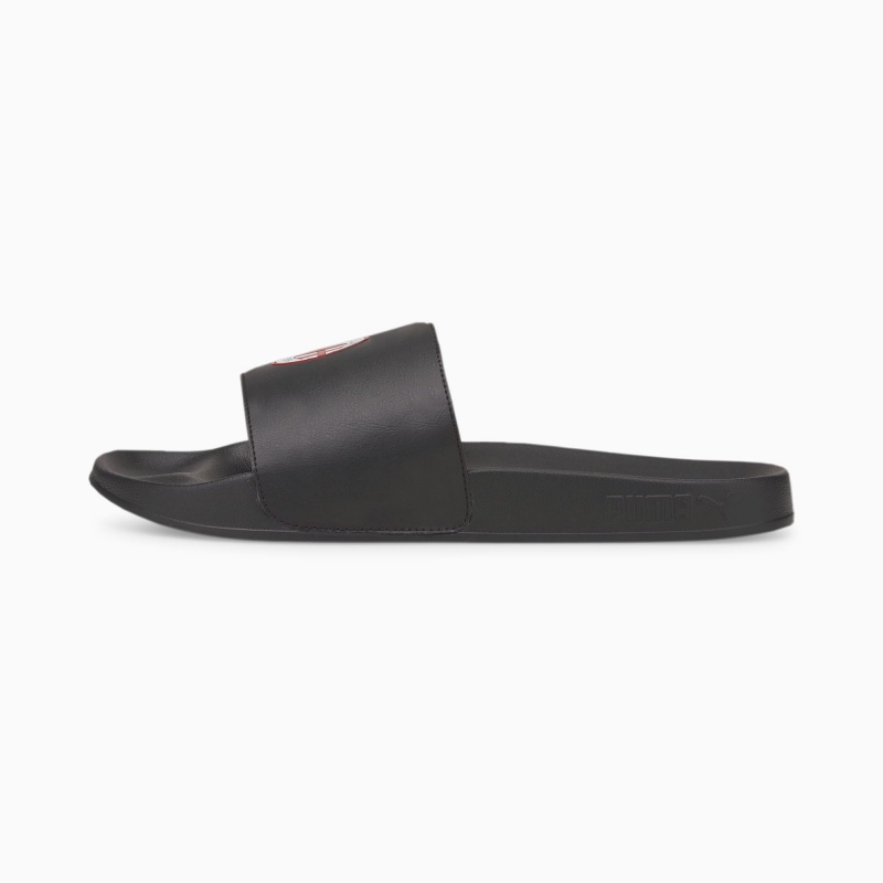 Sandalias Puma AC Milan Leadcat 2.0 Negros Rojos | 06197CKSY