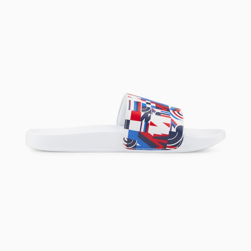 Sandalias Puma BMW M Motorsport Leadcat 2.0 Azules Blancos Blancos | 63198LFKS