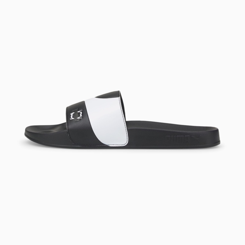 Sandalias Puma Leadcat 2.0 Basketball Formstrip Negros Blancos | 28503VTCF
