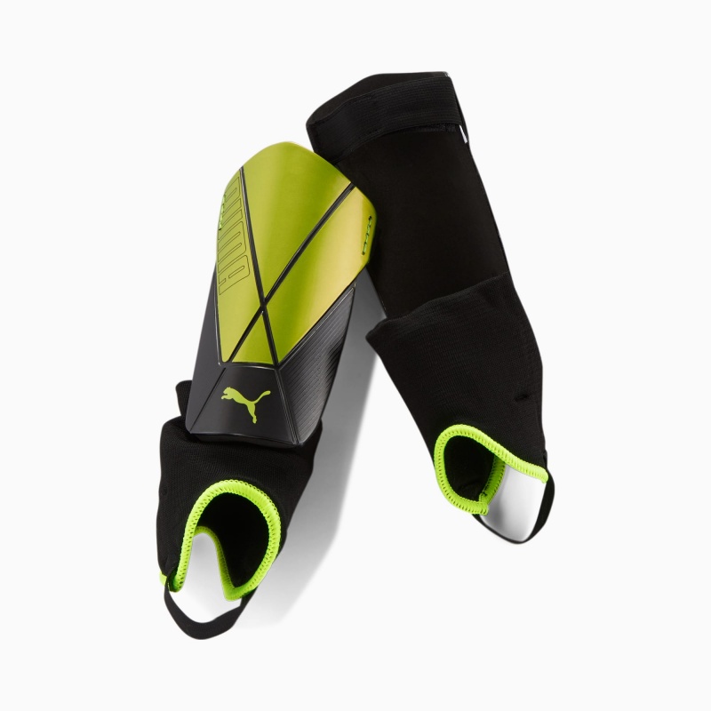 Shinguards Puma ftblNXT SPIRIT Ankle Shinguards Amarillos Negros | 35426MPBN