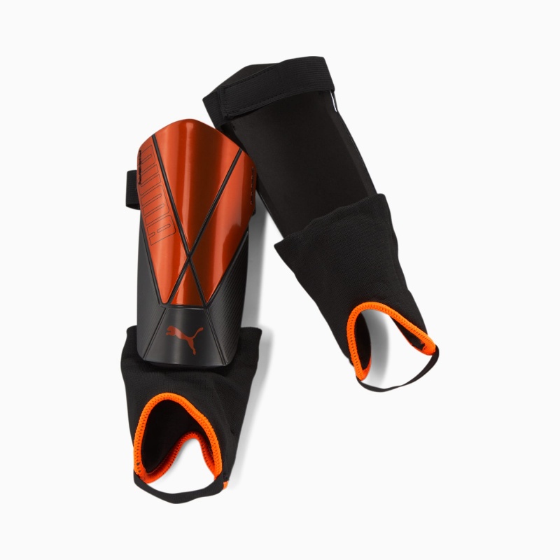 Shinguards Puma ftblNXT SPIRIT Ankle Shinguards Rojos Negros | 63415GNVW