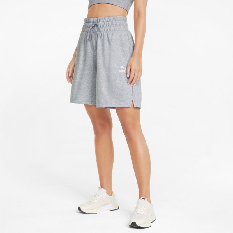 Short Puma Classics High-Cintura Azules | 84052PBJA