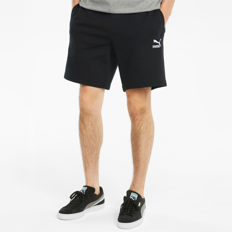 Short Puma Classics Logo French Terry Negros | 58962OXRD