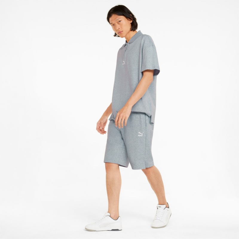 Short Puma Classics Longline Azules | 76925LONI