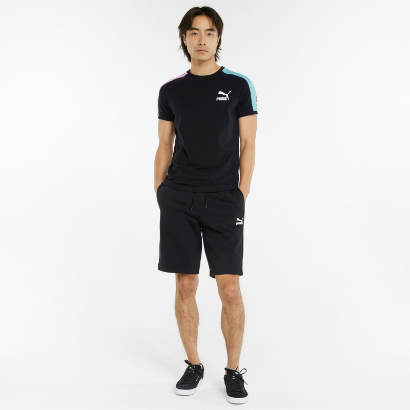 Short Puma Classics Longline Negros | 64271CNWY