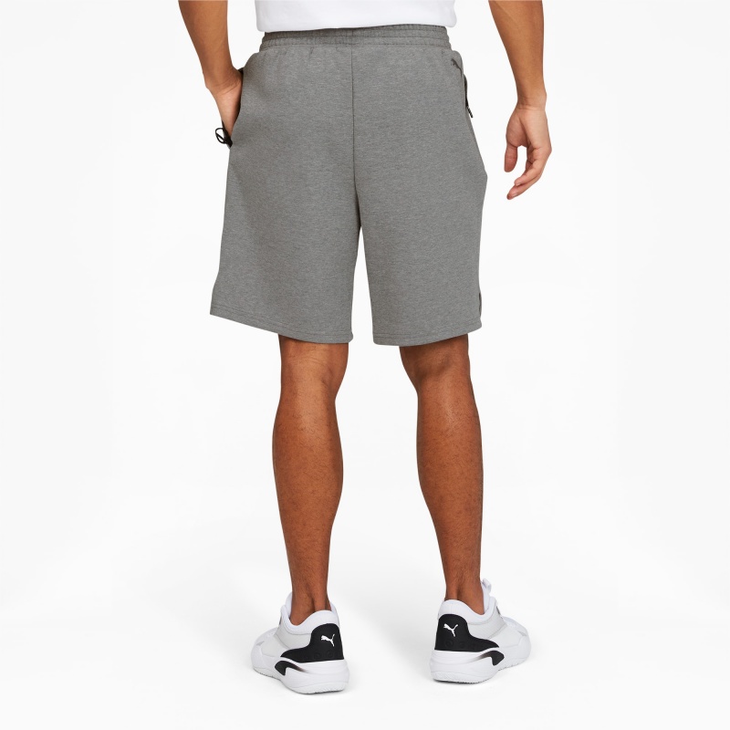Short Puma Dime Basketball Medium Gray Heather / Medium Gray Heather | 49506SVAN