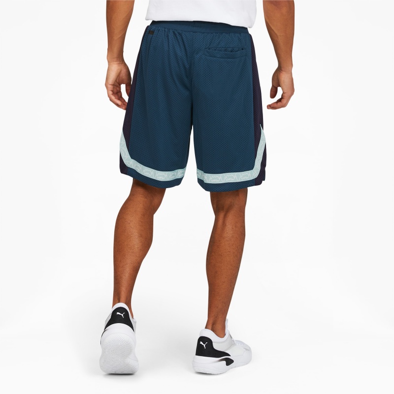 Short Puma Full Ride Basketball Azules | 75918AIGO
