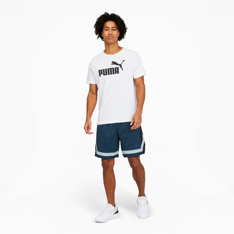 Short Puma Full Ride Basketball Azules | 75918AIGO