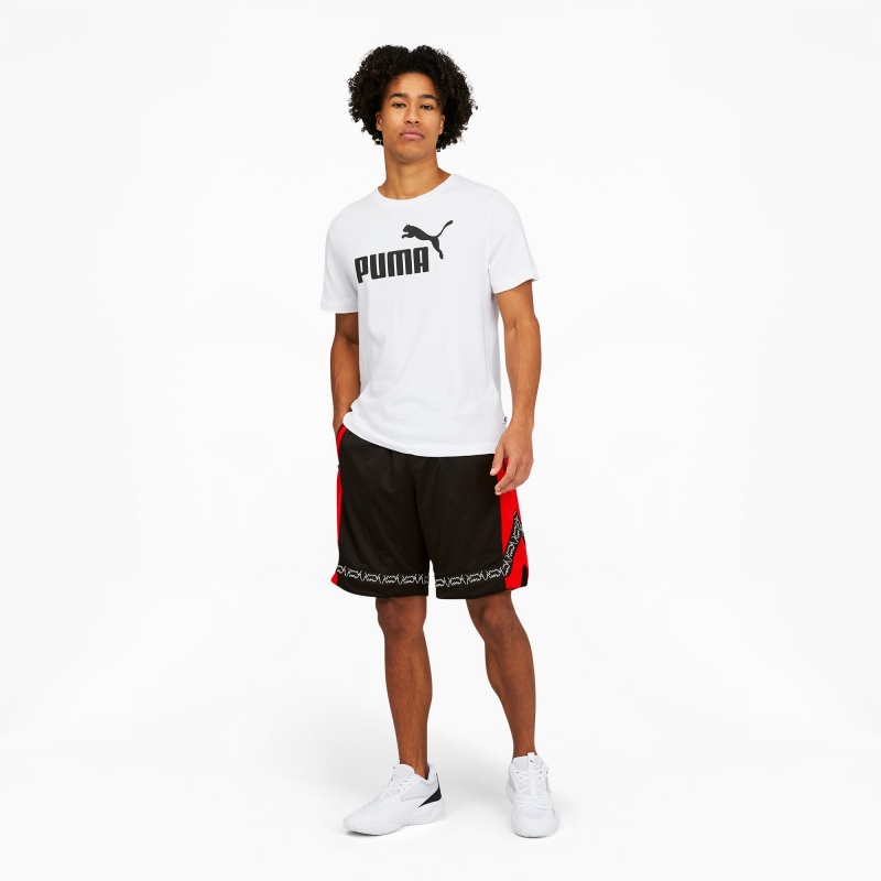 Short Puma Full Ride Basketball Negros | 78619FLCR