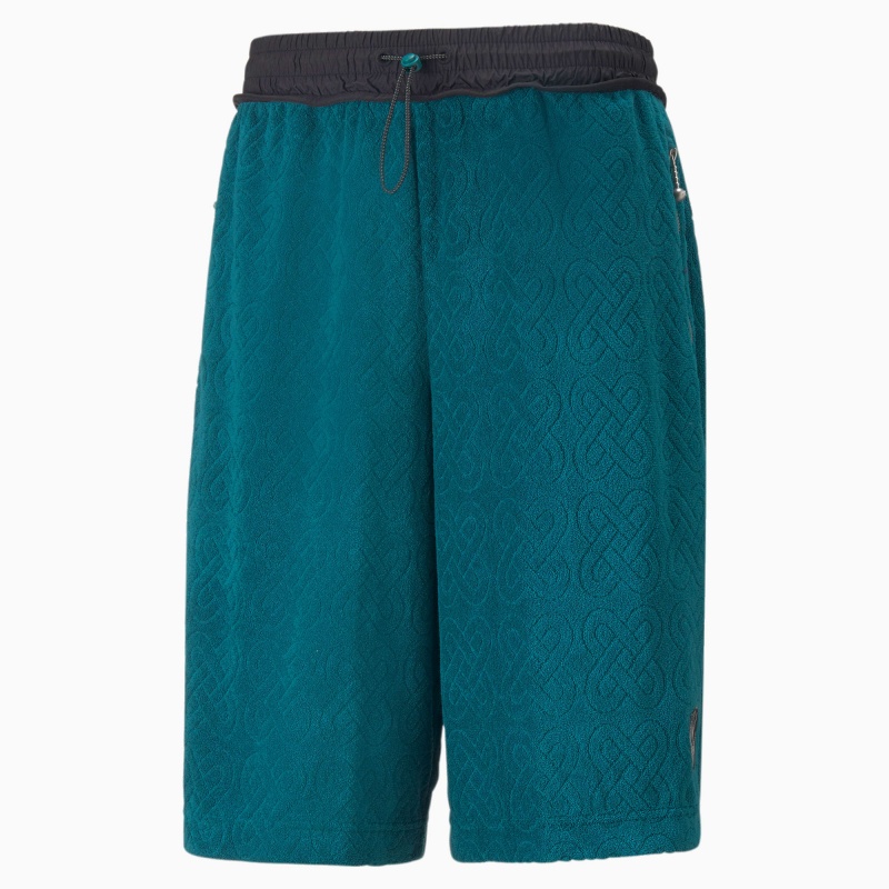 Short Puma PUMA x PRONOUNCE T LG Shaded Spruce | 92741EKXB