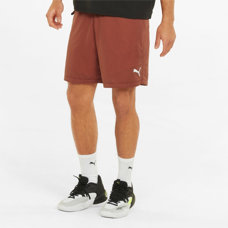 Short Puma Pick and Roll Basketball Cherry Tomato / Chili Oil | 85203MBNO