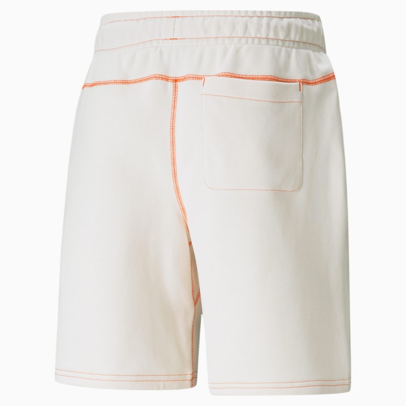 Short Puma Pivot Basketball Blancos | 96120JZGR