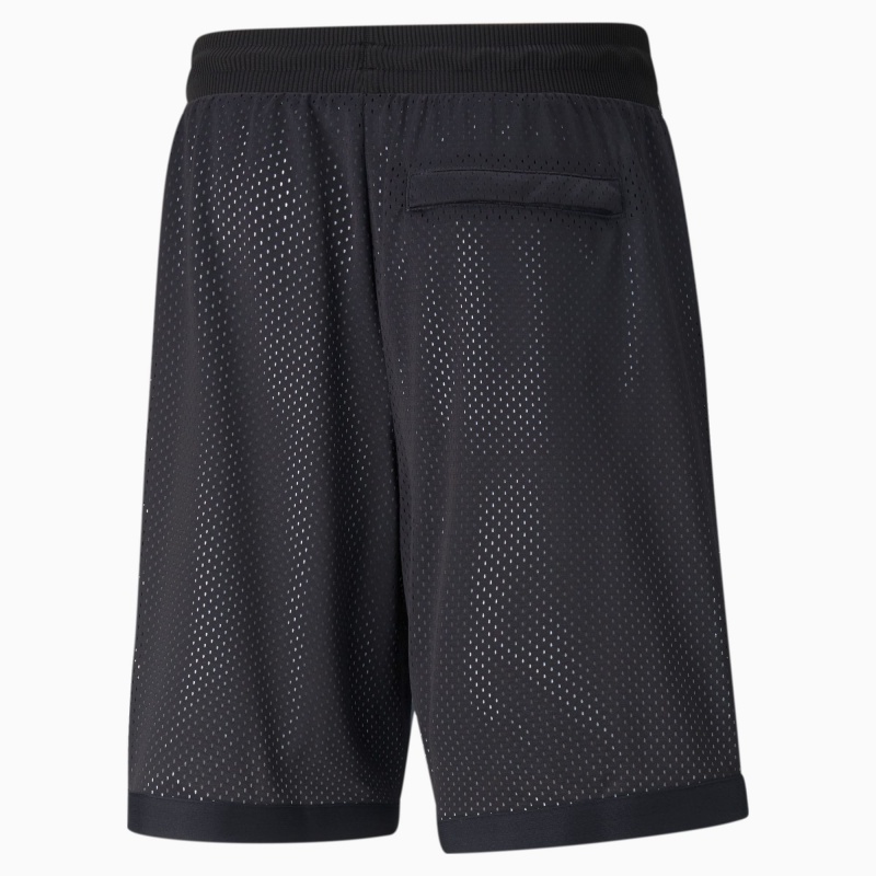 Short Puma Scholarship Basketball Negros | 61329TINC