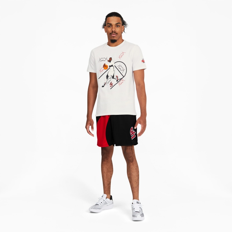 Short Puma Shammgod Flare Negros | 62581GUXV