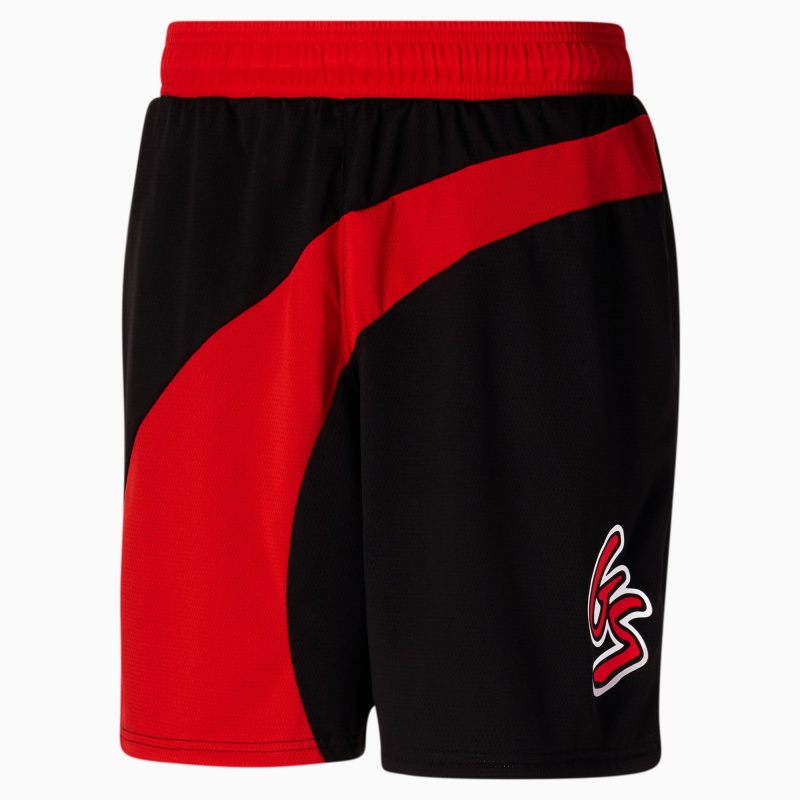 Short Puma Shammgod Flare Negros | 62581GUXV