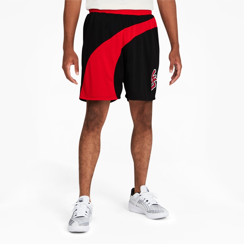Short Puma Shammgod Flare Negros | 62581GUXV