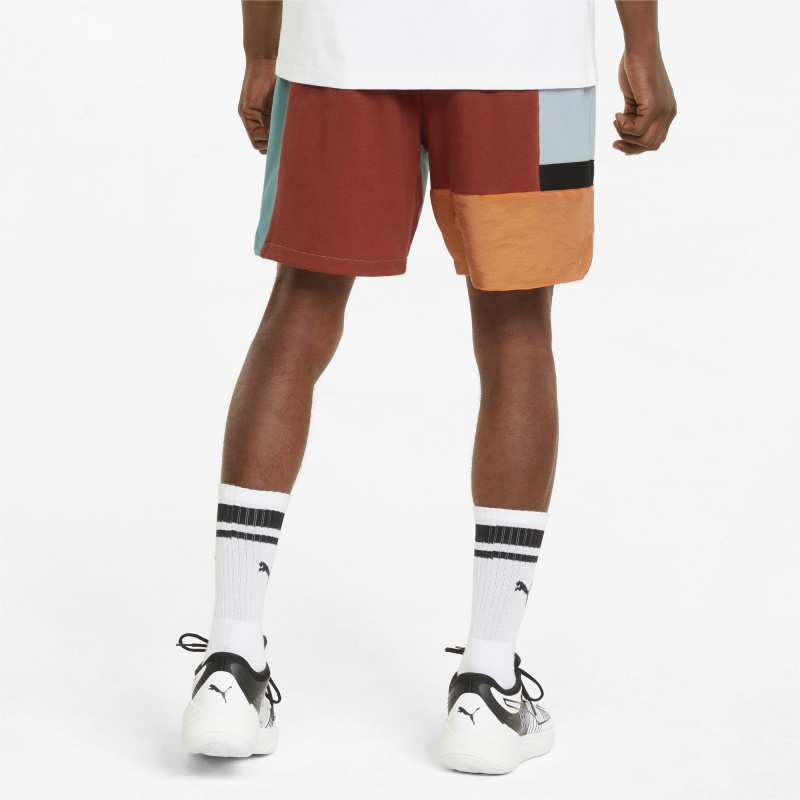 Short Puma Signature Basketball Azules | 07291SWDC
