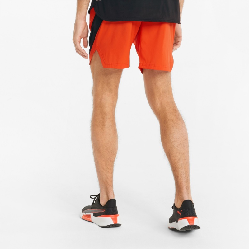 Short Puma Vent Woven 7 Entrenamiento Cherry Tomato | 17809FMDV