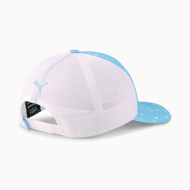 Snapback Puma Snack Shack P 110 Trucker Snapback Azules Blancos | 96257DOQJ