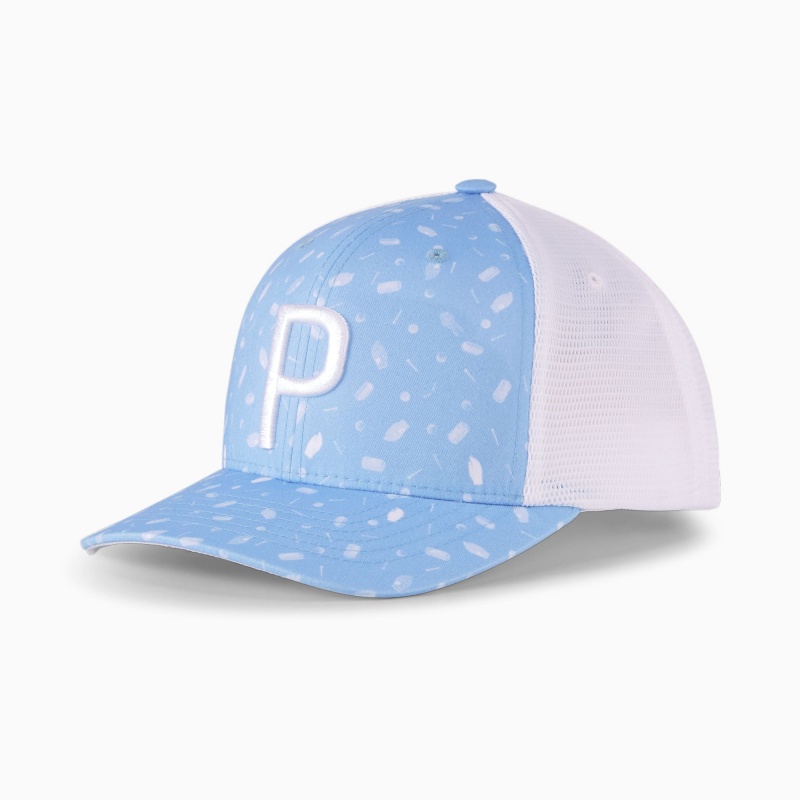 Snapback Puma Snack Shack P 110 Trucker Snapback Azules Blancos | 96257DOQJ